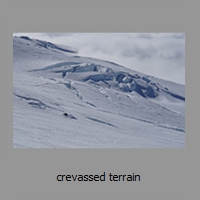 crevassed terrain